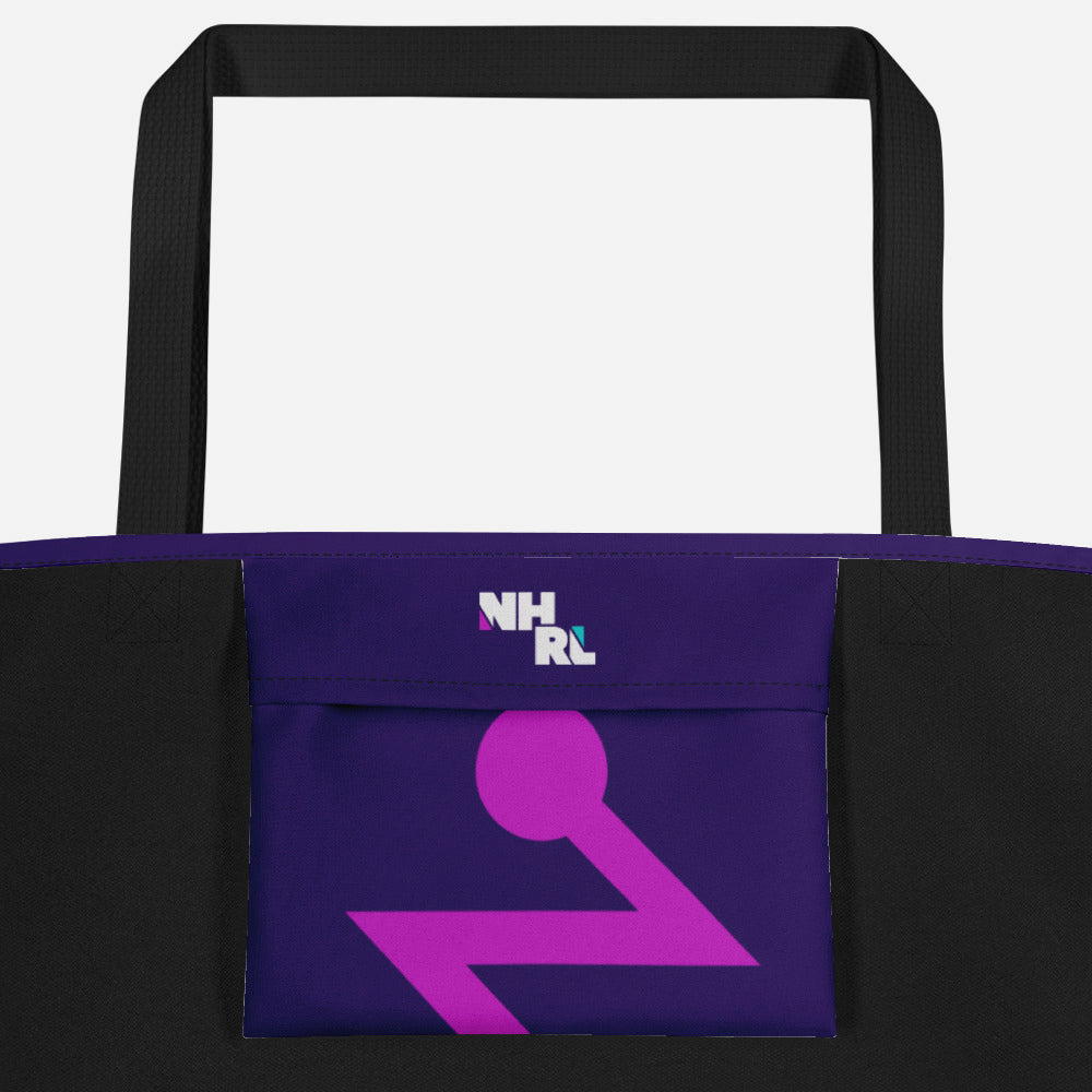 Bot Stack Large Tote Bag