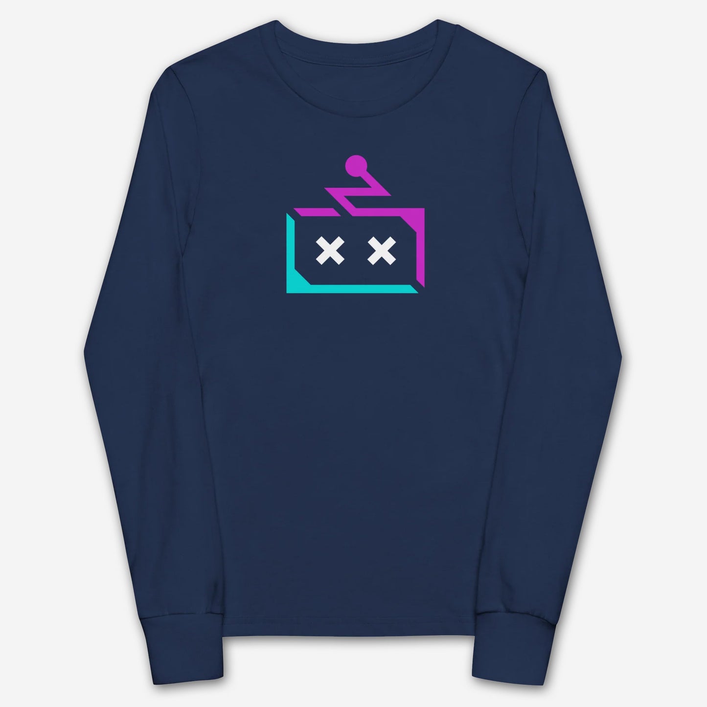 Sparky Kids Long Sleeve Tee (Navy)